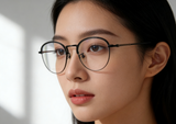 Retro titanium frame 38072