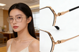 Retro titanium frame 38592