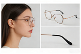 Retro titanium frame 38592