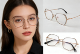 Retro titanium frame 38592