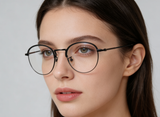Retro titanium frame 38072