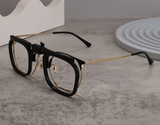 Progressive lens fitting frame