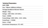 ALE-1600 patternless lens edger