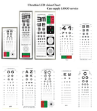 2.5M LED ultrathin Vision chart