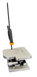lens driller sliding platform