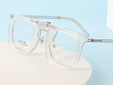 Progressive lens fitting frame