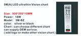 5M (A) LED ultrathin Vision chart